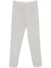 Brunello Cucinelli Men Garment-dyed Leisure Fit Pants In Beige