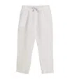 Brunello Cucinelli Garment-dyed Linen Trousers