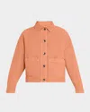 Brunello Cucinelli Garment Dyed Short Jacket