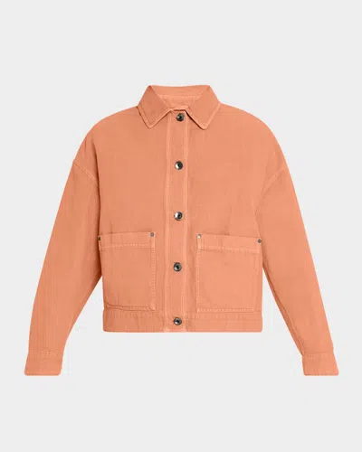 Brunello Cucinelli Garment Dyed Short Jacket