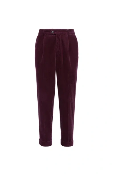 Brunello Cucinelli Corduroy Trousers In Brown