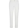 Brunello Cucinelli Garment-dyed Trousers In White