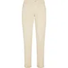 Brunello Cucinelli Garment-dyed Trousers In Neutral