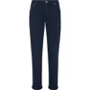 Brunello Cucinelli Garment-dyed Trousers In Night