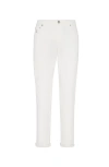 Brunello Cucinelli Jeans In Snow
