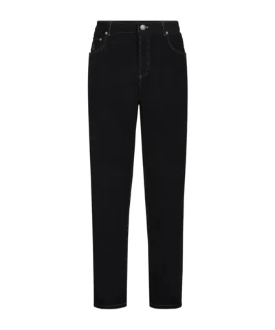Brunello Cucinelli Garment-dyed Five-pocket Trousers In Cotton Narrow Wale Corduroy In Yellow