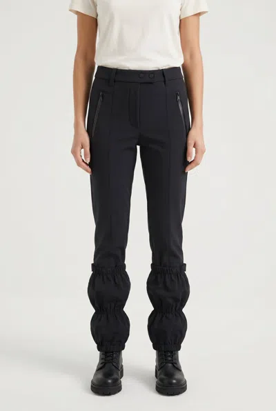 Brunello Cucinelli Gathered Hem Trousers In Black