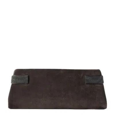 Brunello Cucinelli Geometric Clutch