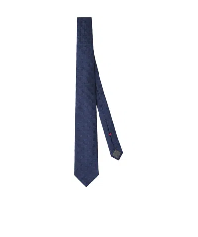 Brunello Cucinelli Geometric-embroidery Silk Tie