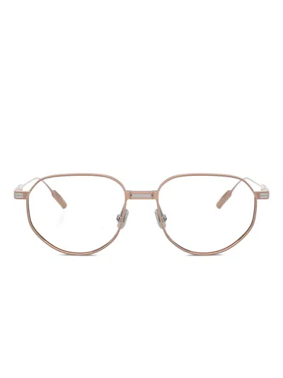 Brunello Cucinelli Geometric Frames In Pink