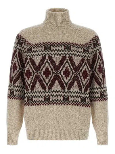 BRUNELLO CUCINELLI CÁRDIGAN - MULTICOLOR