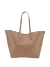 Brunello Cucinelli Geometric-panel Tote Bag In Neutral