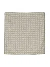 Brunello Cucinelli Geometric-pattern Pocket Square In Multicolour