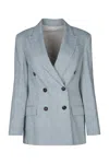 Brunello Cucinelli Giacca M/l Giacca Doppiopetto In C2779