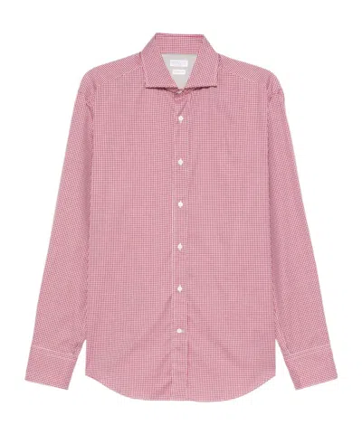BRUNELLO CUCINELLI GINGHAM SHIRT