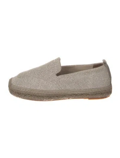 Pre-owned Brunello Cucinelli Glitter Accents Espadrilles