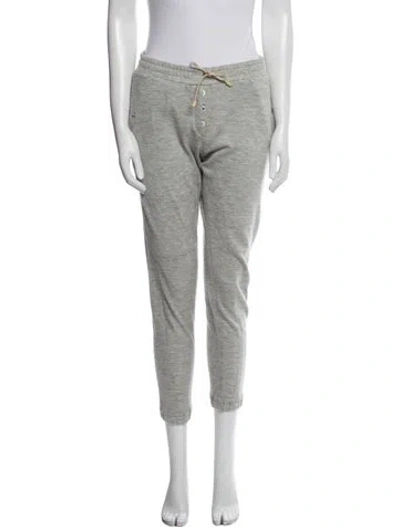 Pre-owned Brunello Cucinelli Glitter Accents Sweatpants In Gray