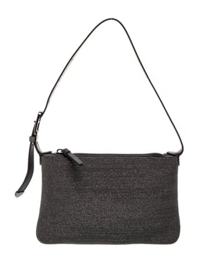 Pre-owned Brunello Cucinelli Glitter Shoulder Bag W/ Tags In Multi