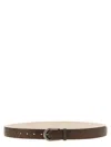 Brunello Cucinelli Glossy Belts Brown