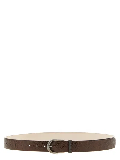 Brunello Cucinelli Glossy Belts Brown