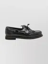 Brunello Cucinelli Glossy Loafers Featuring Metal Eyelets In Multi