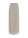 Brunello Cucinelli Monili-detail Skirt