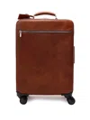 Brunello Cucinelli Grained Calfskin Trolley Bag In Brown