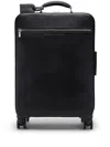 Brunello Cucinelli Grained Leather Suitcase In Black