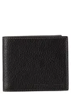 Brunello Cucinelli Grained Leather Wallet In Black