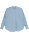 Brunello Cucinelli Graphic-motif Shirt In Blue