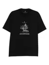 Brunello Cucinelli Logoed T-shirt In Black