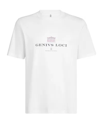 BRUNELLO CUCINELLI BRUNELLO CUCINELLI SHORT-SLEEVED CREWNECK T-SHIRT