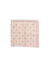 Brunello Cucinelli Graphic-print Handkerchief Scarf In Nude