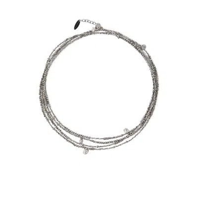 BRUNELLO CUCINELLI GRAY BRACELETS