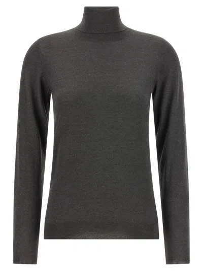 Brunello Cucinelli Gray Cashmere Women's Cardigan