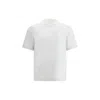 Brunello Cucinelli Men Slim Fit Crew-neck T-shirt In Lightweight Cotton Jersey In Gray