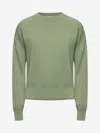 Brunello Cucinelli Green Cotton Monili Sweater