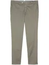 Brunello Cucinelli Belt-loop Casual Pants In Green