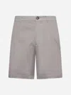 Brunello Cucinelli Green Gabardine Bermuda Shorts