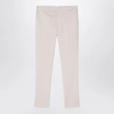 BRUNELLO CUCINELLI BRUNELLO CUCINELLI  GREIGE COTTON REGULAR PANTS