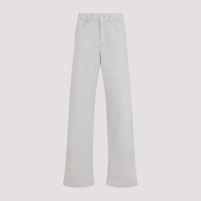 Brunello Cucinelli Grey Cotton Jeans
