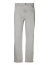 Brunello Cucinelli Beige Denim Traditional Fit Jeans In Green