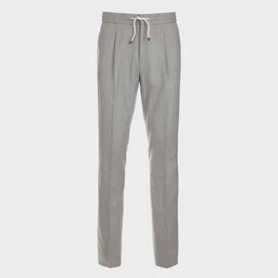 Brunello Cucinelli Trousers In Gray