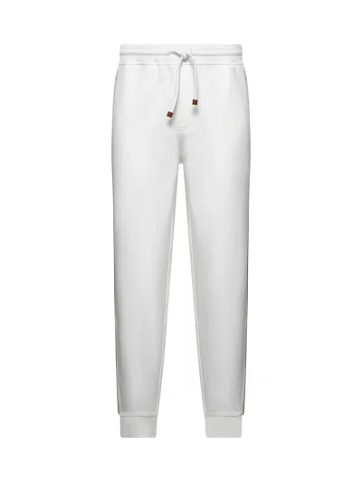 BRUNELLO CUCINELLI GREY COTTON PANTS
