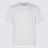 Brunello Cucinelli Cotton Jersey Logo T-shirt In White