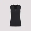 Brunello Cucinelli Monile Tank Top Women In Grey