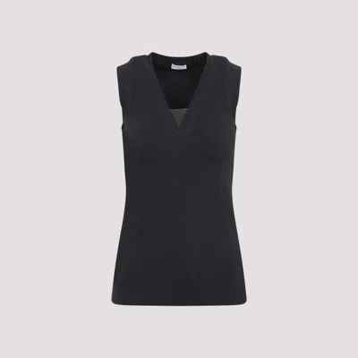 Brunello Cucinelli Grey Cotton Vest