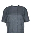 Brunello Cucinelli Grey Crewneck Top