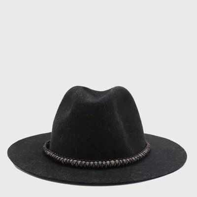 BRUNELLO CUCINELLI BRUNELLO CUCINELLI GREY HAT 