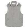 Brunello Cucinelli Outwear Waistcoats In Gray